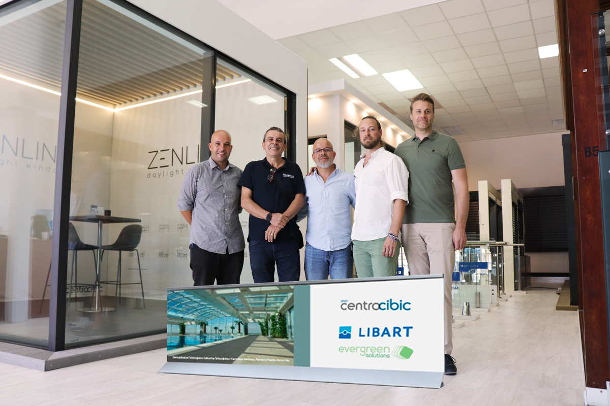 centrocibic firma un acuerdo con Evergreen solutions, ampliando así su oferta en sistemas retráctiles